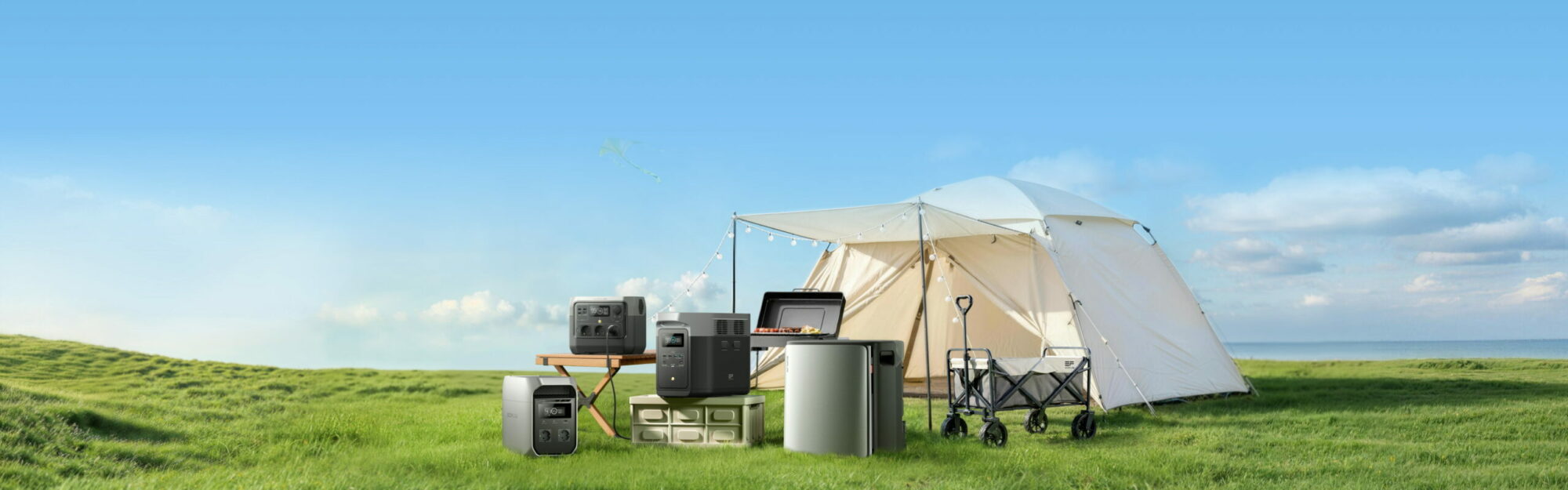 Produits EcoFlow et batteries portables pour solutions énergétiques.