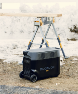 Station électrique portable EcoFlow DELTA 3 pour alimentation autonome et usage nomade.
